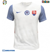 Camisa de Futebol Eslováquia Equipamento Secundário Europeu 2024 Manga Curta